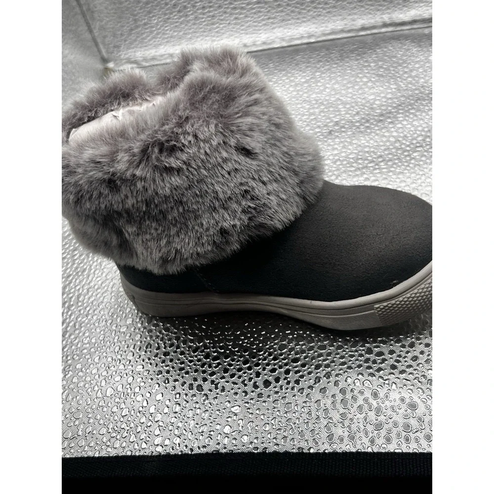 LONDON FOG Girls Toddler Bell Yard Fashion Boot Fur Lined Warm Winter Boots